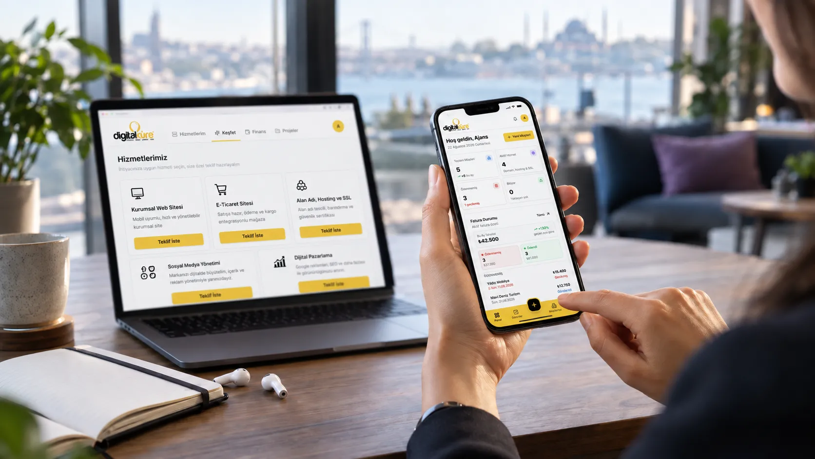 Digital Küre Mobil Uygulaması App Store'da: Dijital Pazarlama İşleriniz Artık Cebinizde