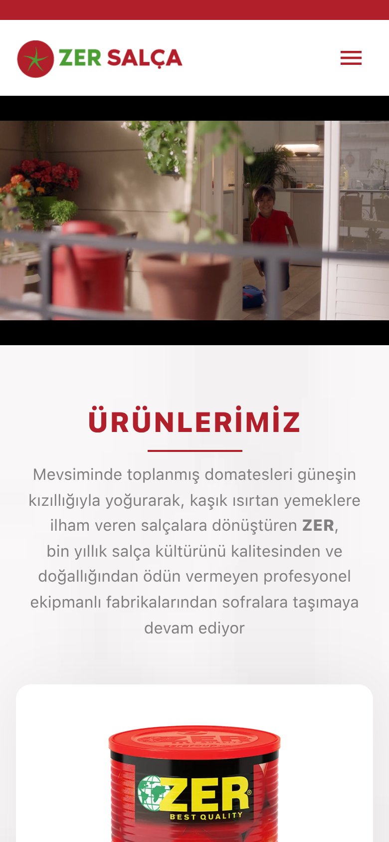 zersalca.com — mobil görünüm