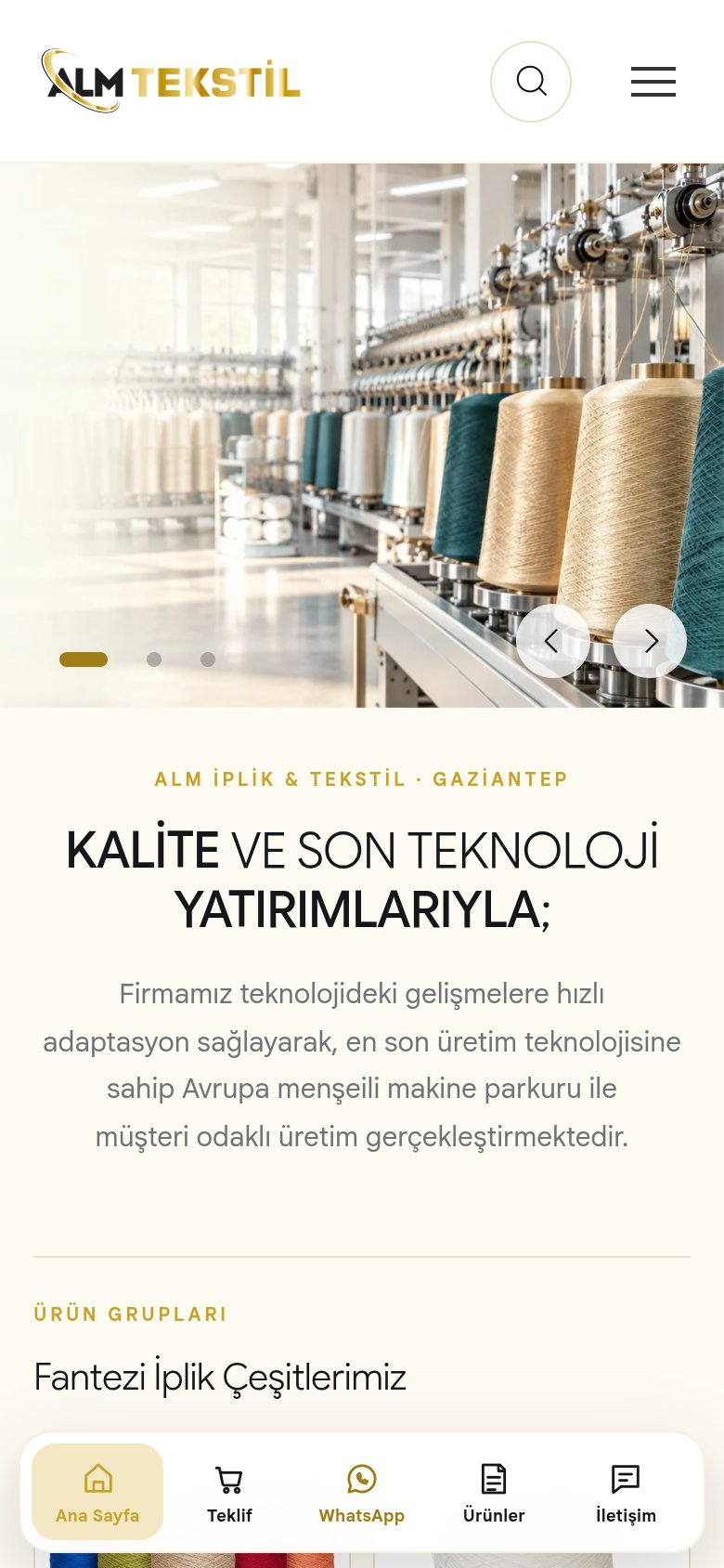 almipliktekstil.com — mobil görünüm