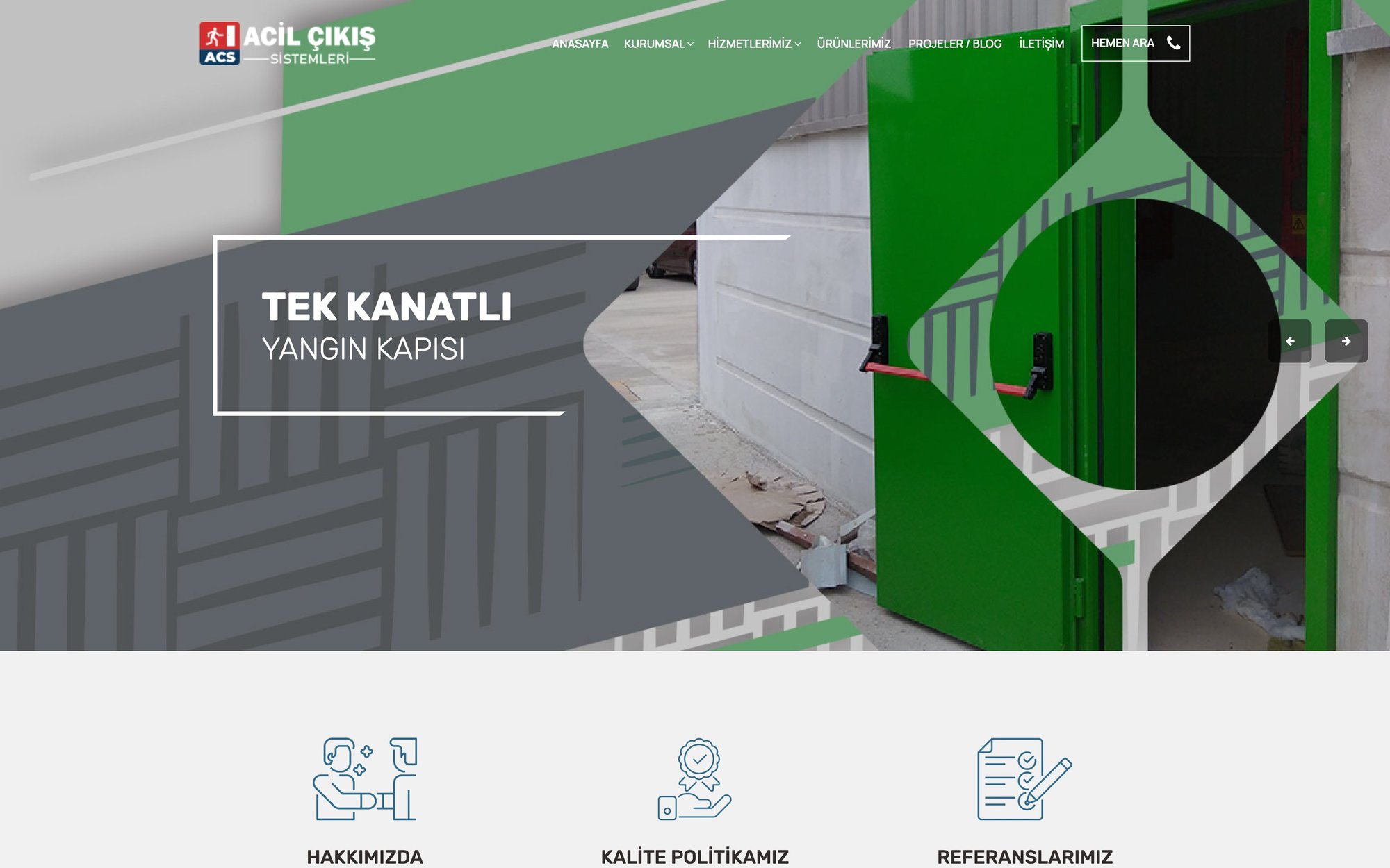 Acil Çıkış Sistemleri