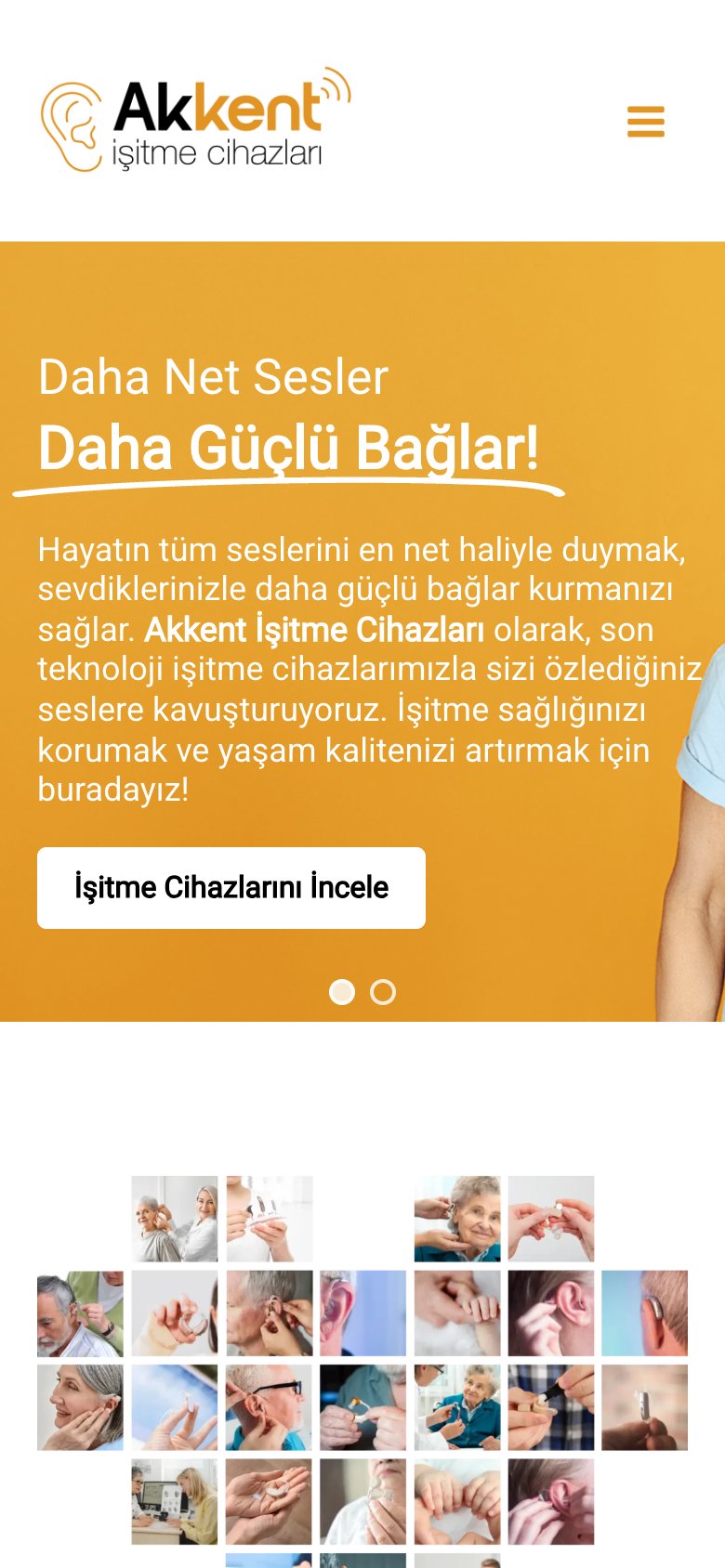 Akkent İşitme Cihazları — mobil görünüm