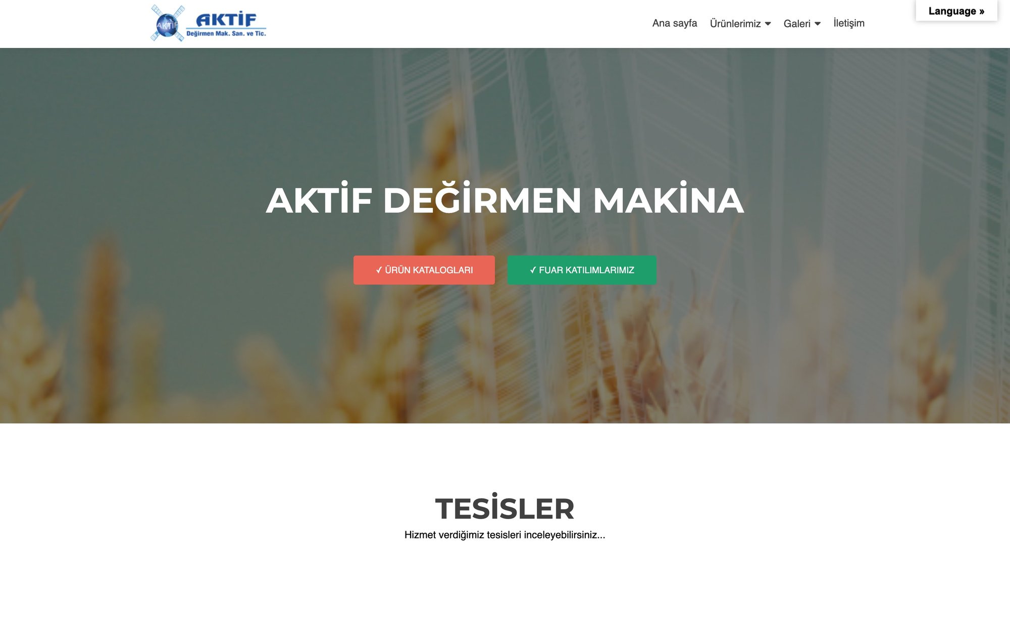 Aktif Değirmen Makina