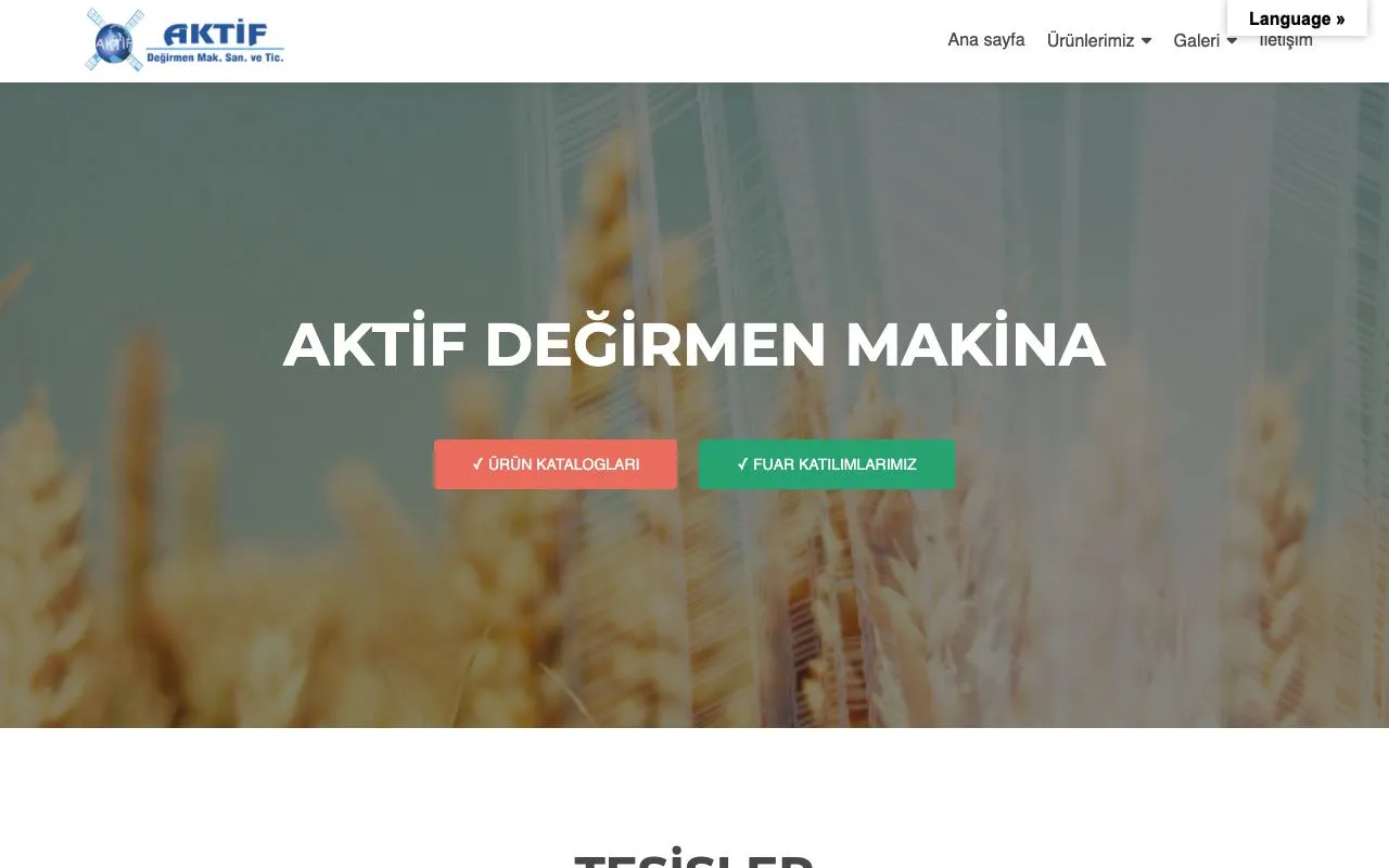 Aktif Değirmen Makina