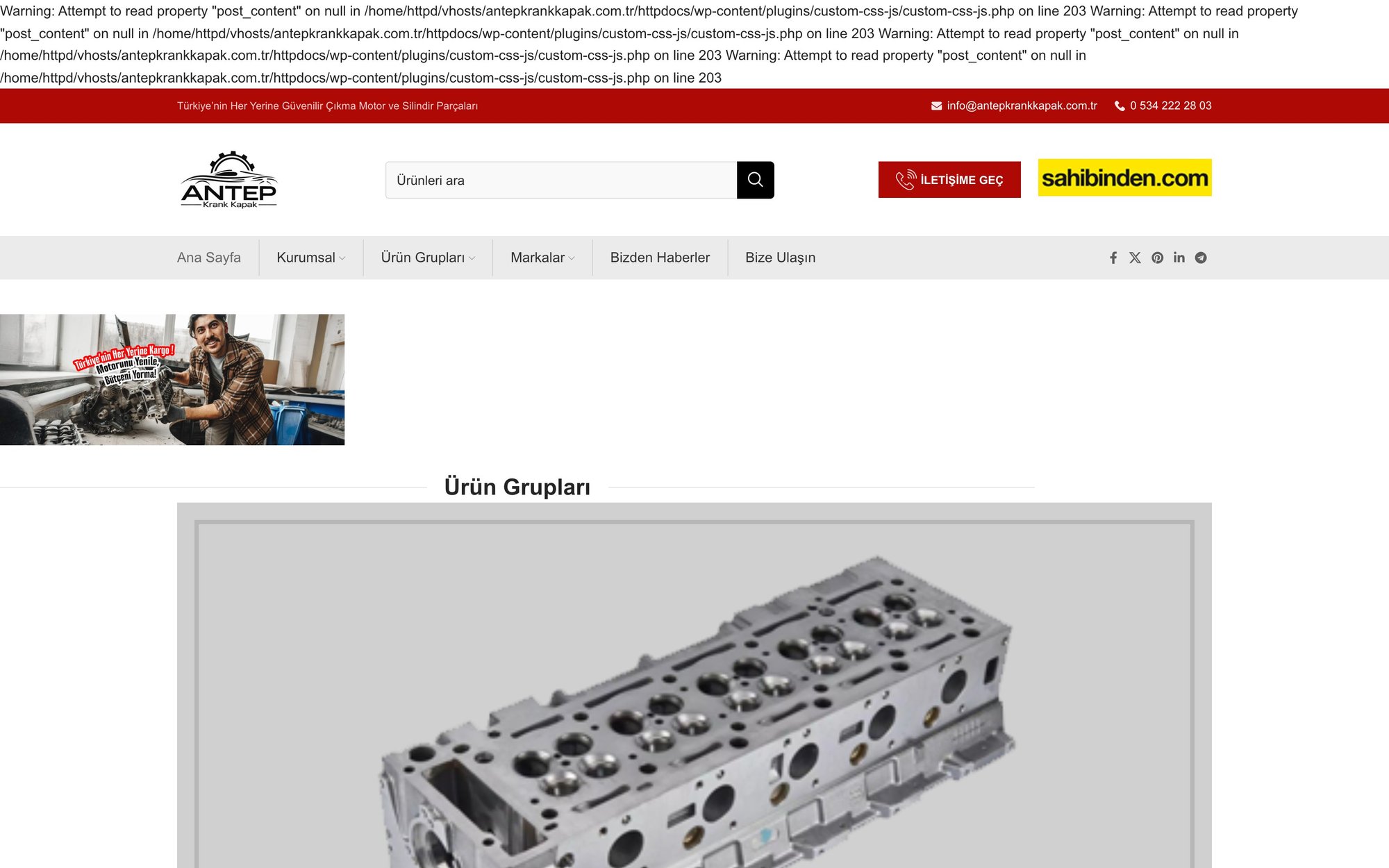 Antep Krank Kapak