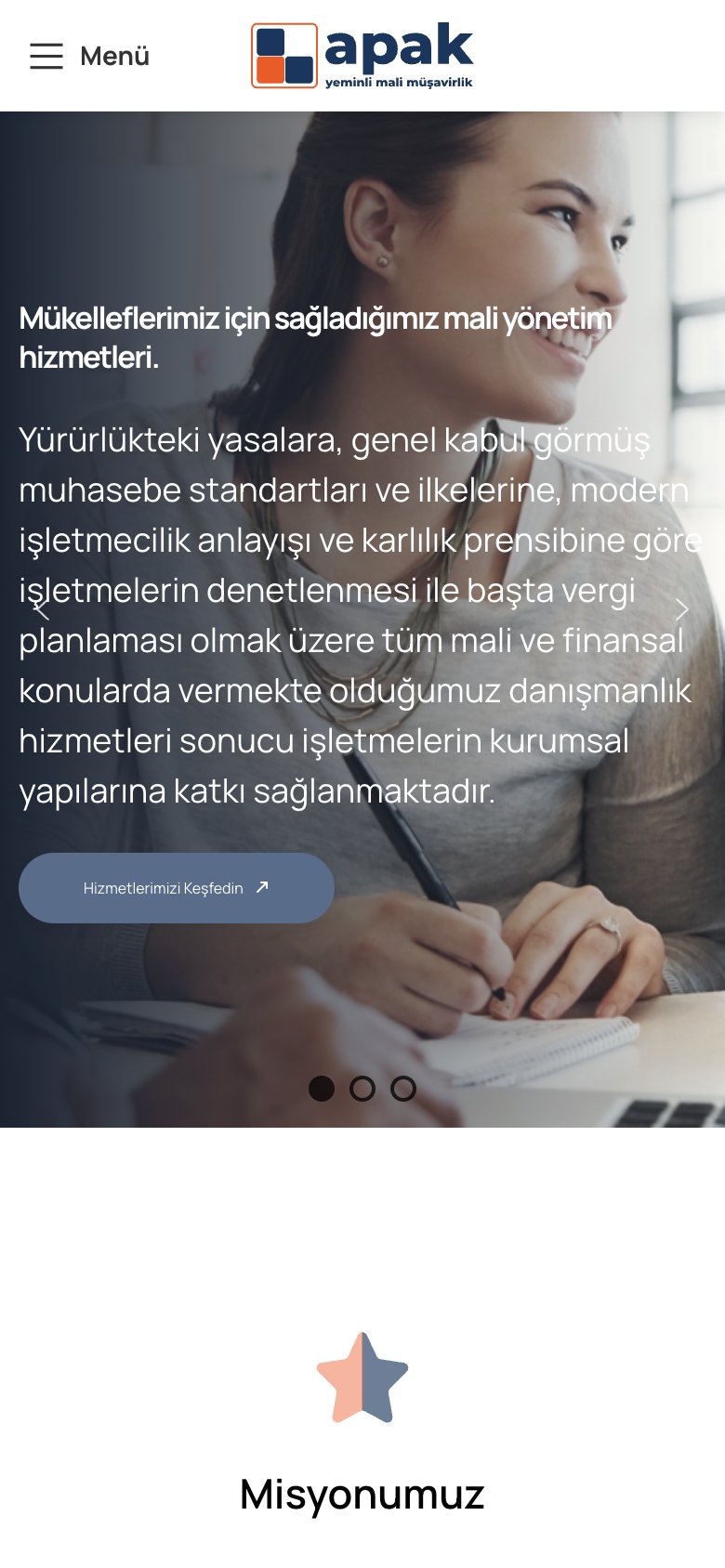 Apak YMM — mobil görünüm