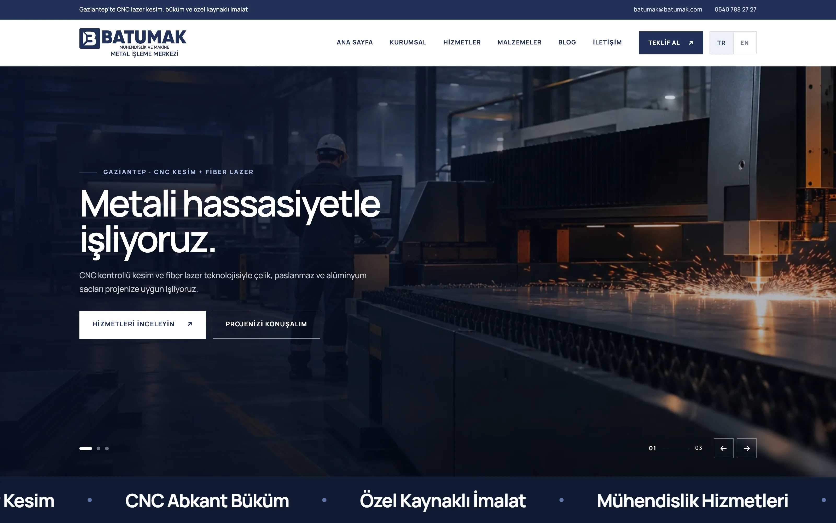 Batumak Lazer Kesim