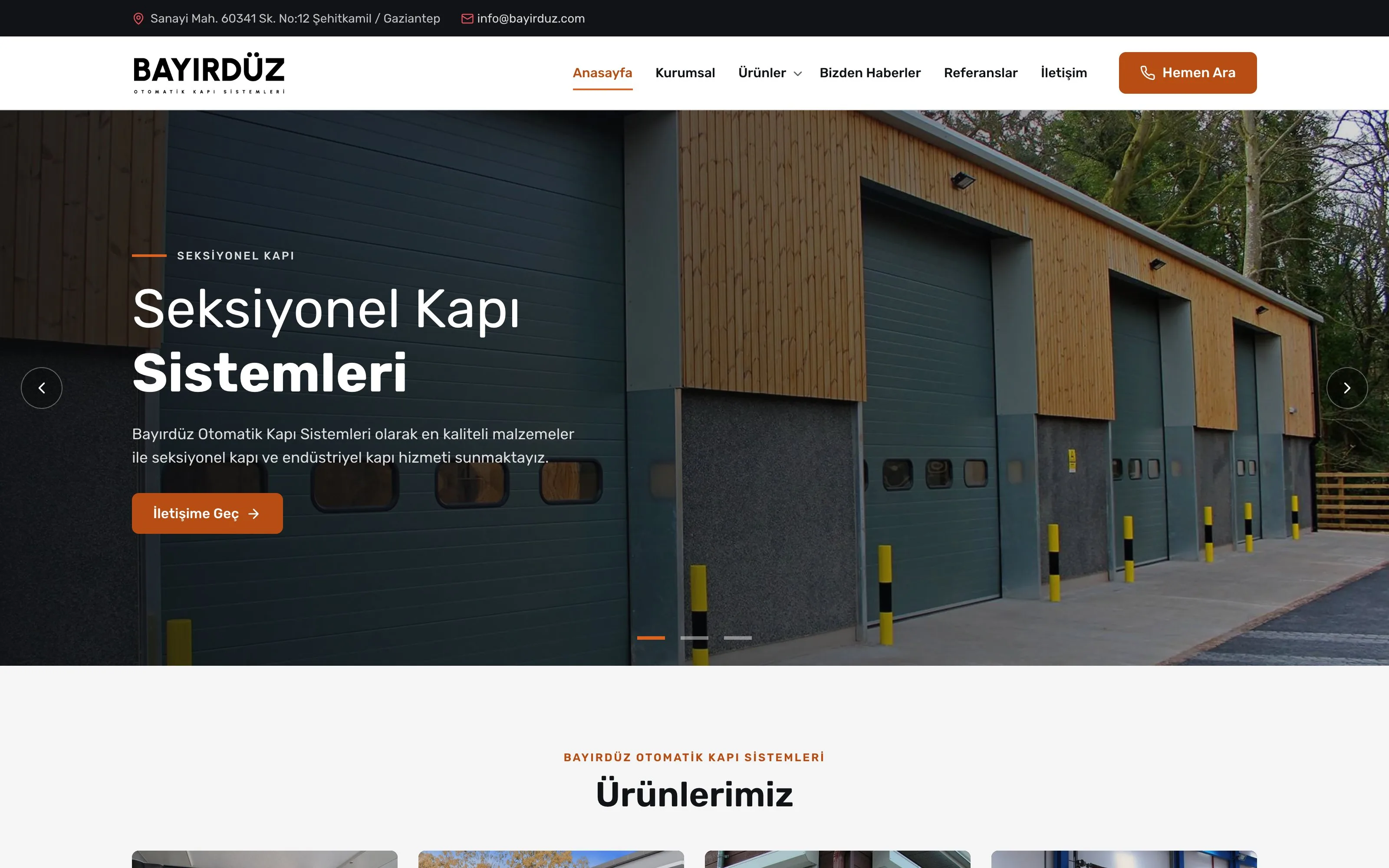 Bayır Düz web sitesi ekran görüntüsü