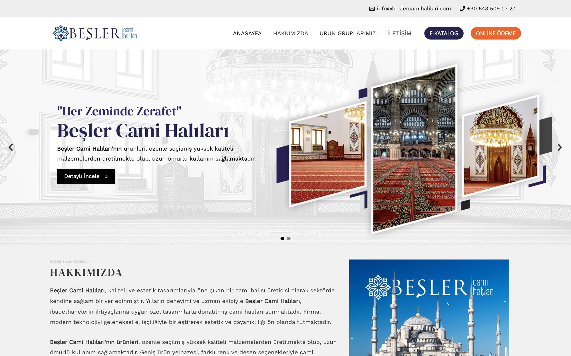 Besler Cami Halıları