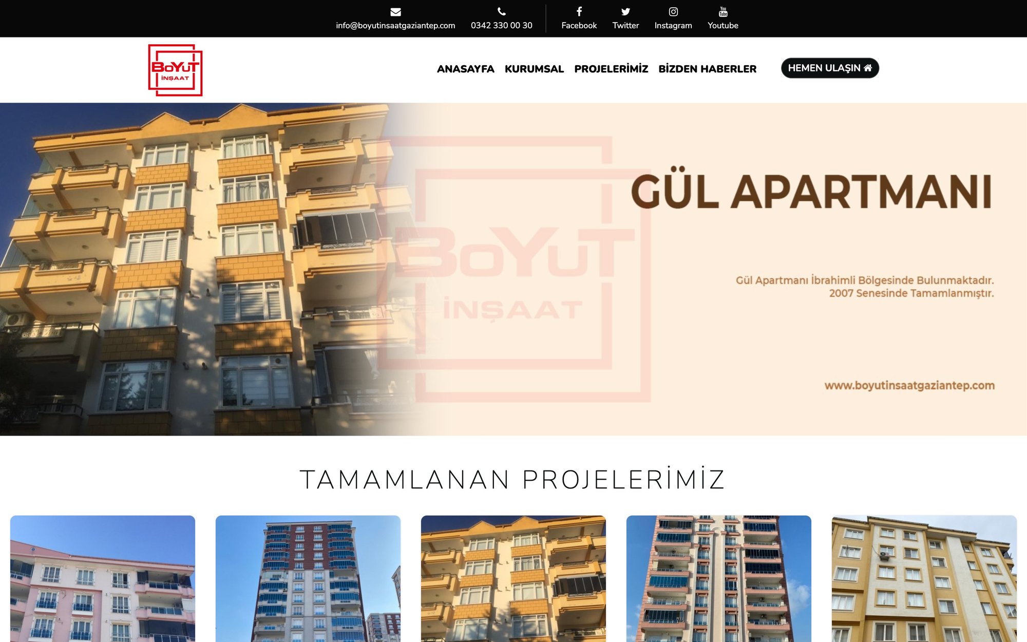 Boyut İnşaat Gaziantep
