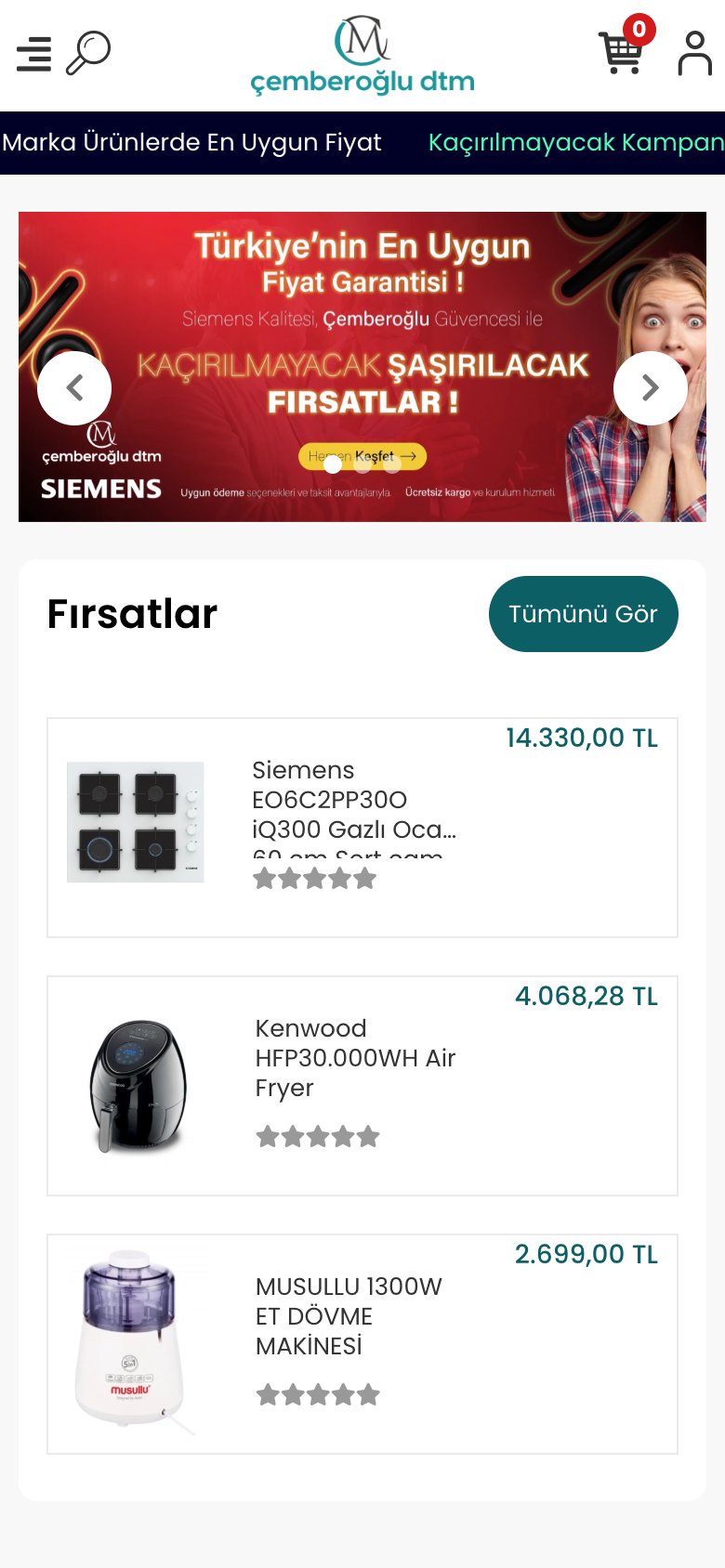 Çemberoğlu DTM — mobil görünüm
