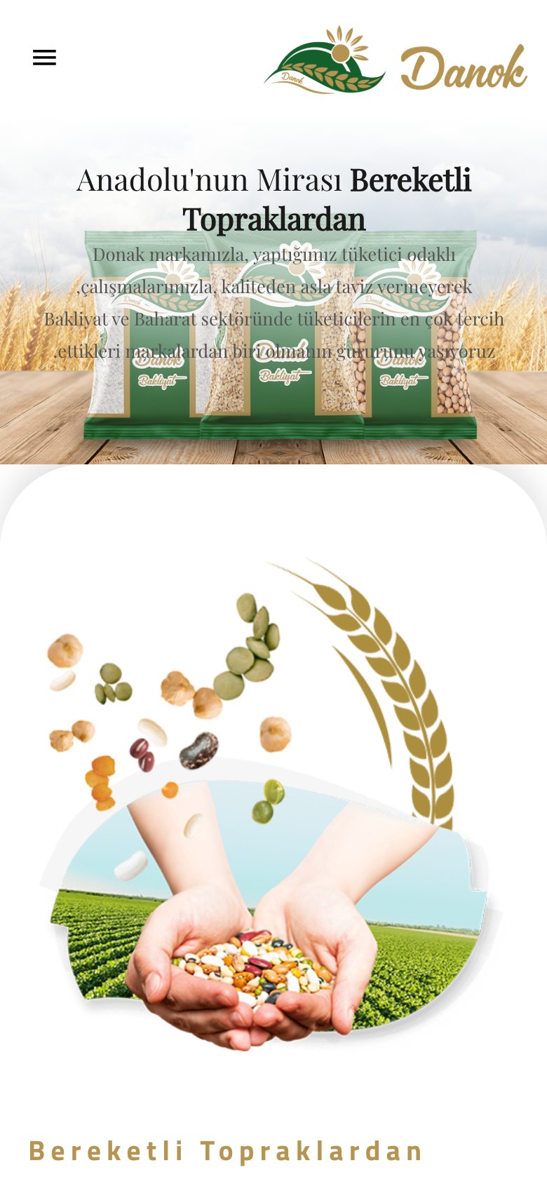 Danok — mobil görünüm