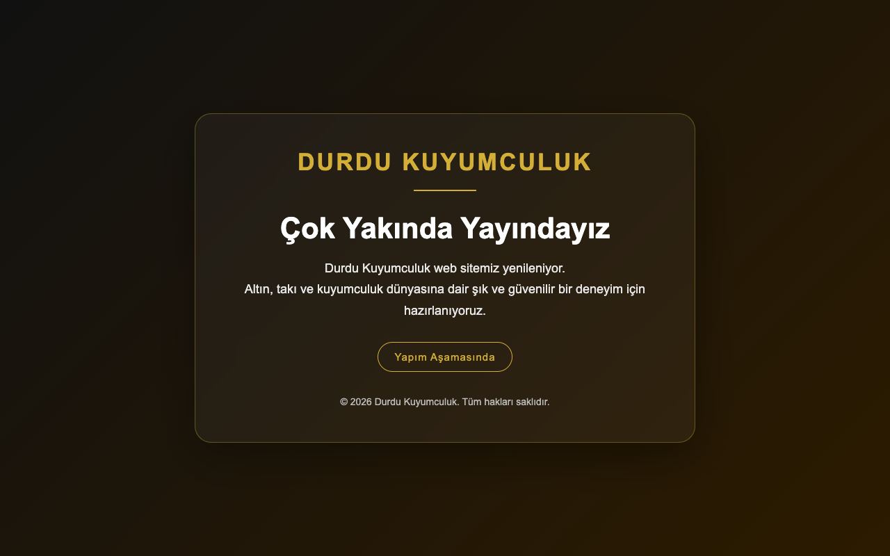 Durdu Kuyumculuk