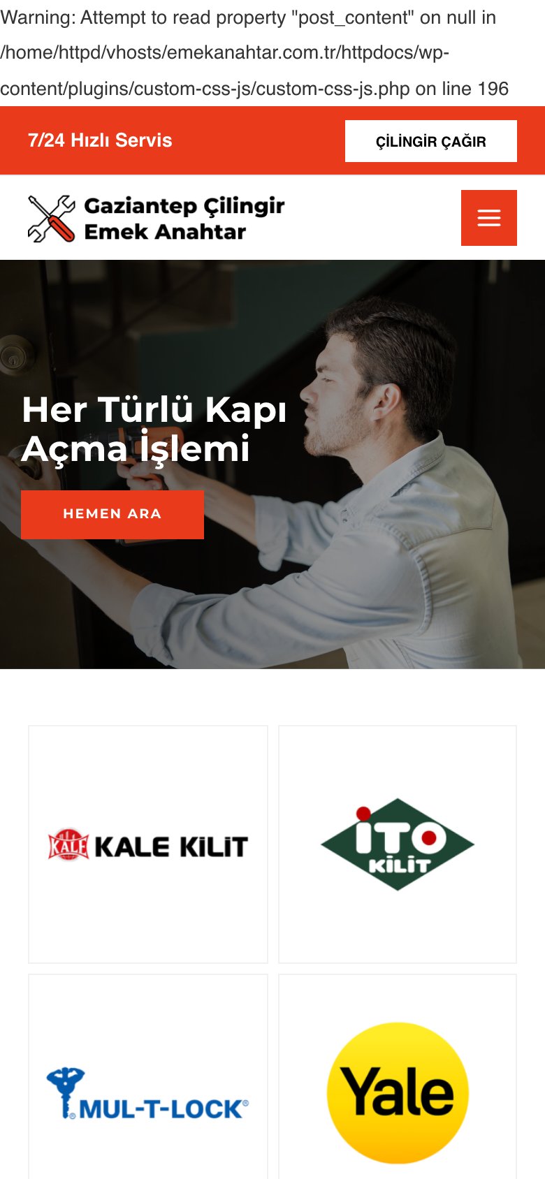 Emek Anahtar — mobil görünüm