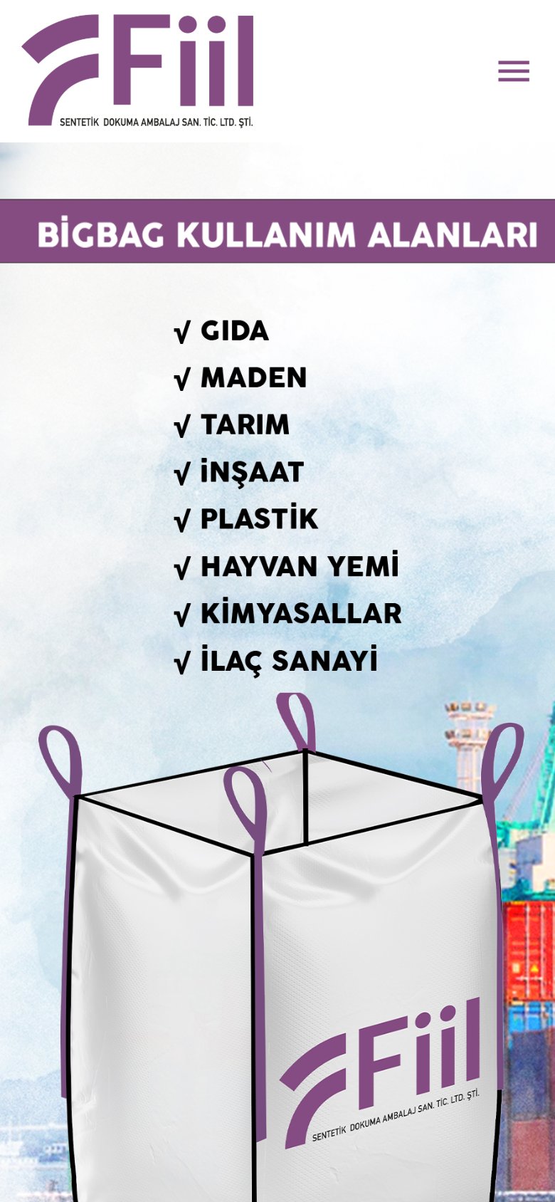 Fiil Sentetik — mobil görünüm