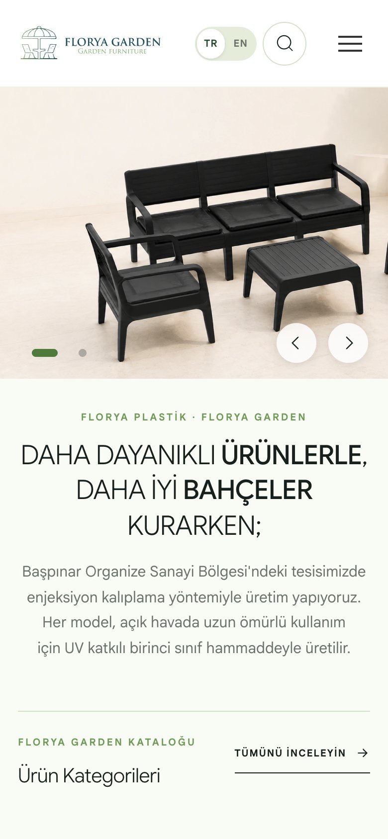 Florya Plastik — mobil görünüm