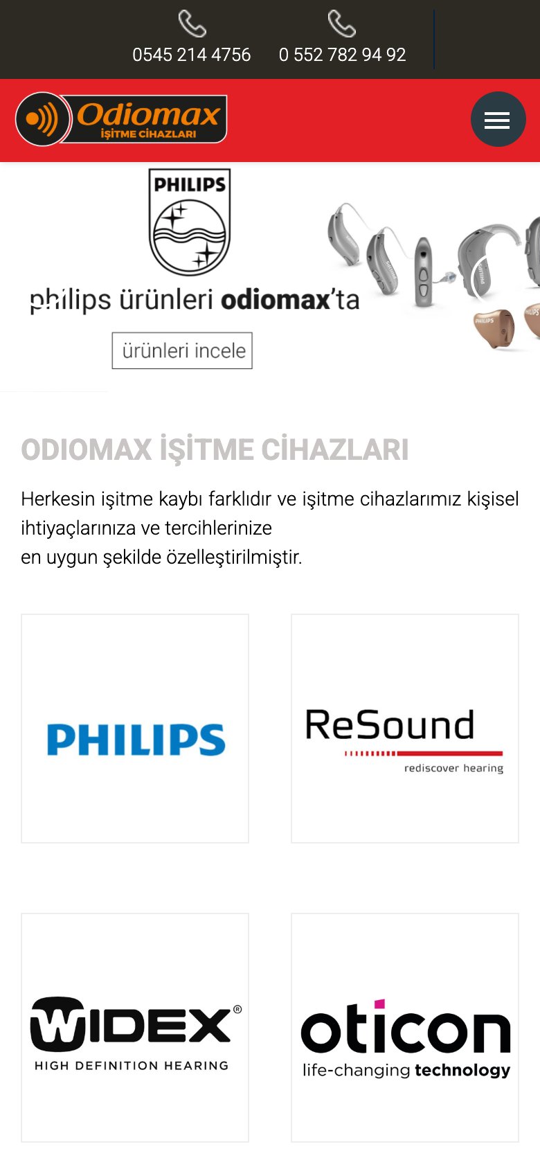 Gaziantep İşitme Cihazı — mobil görünüm