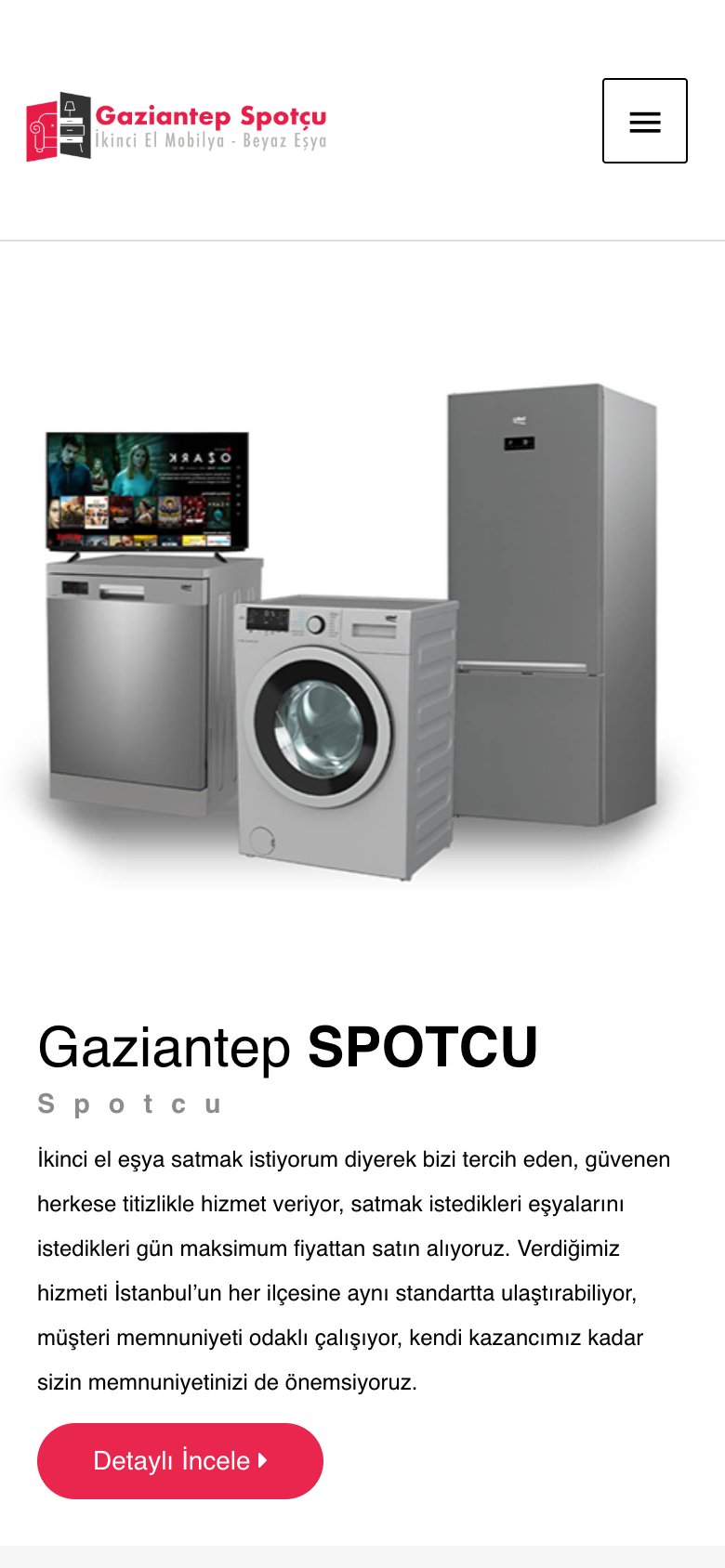 Gaziantep Spotçu — mobil görünüm