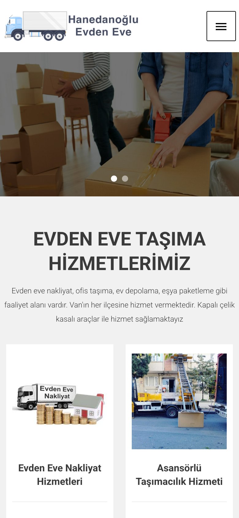 Hanedanoğlu Evden Eve — mobil görünüm