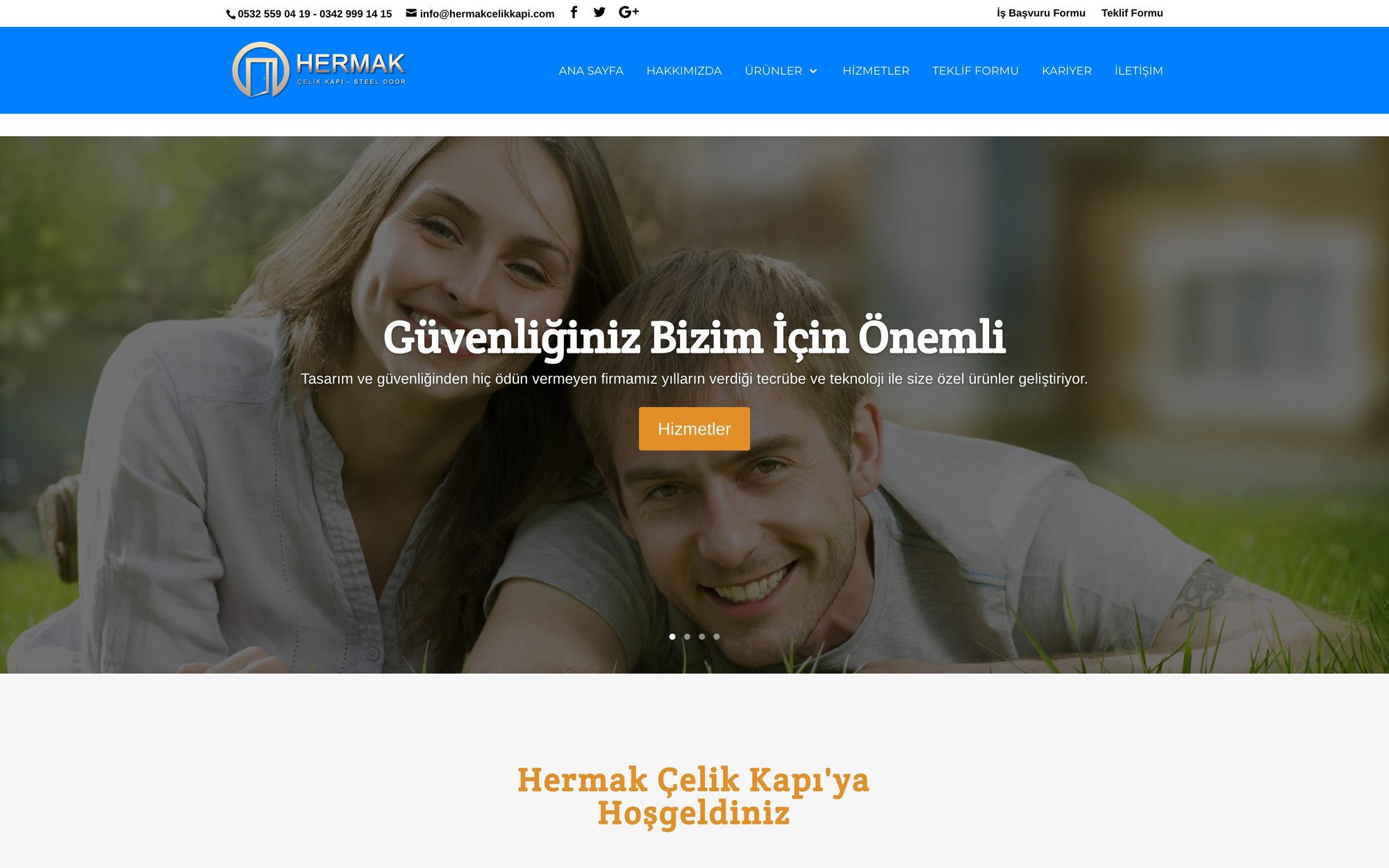 Hermak Çelik Kapı
