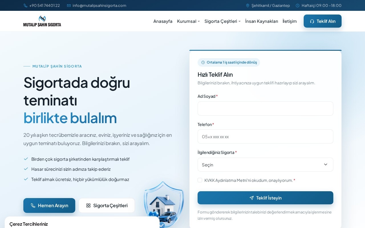 Mutalip Şahin Sigorta
