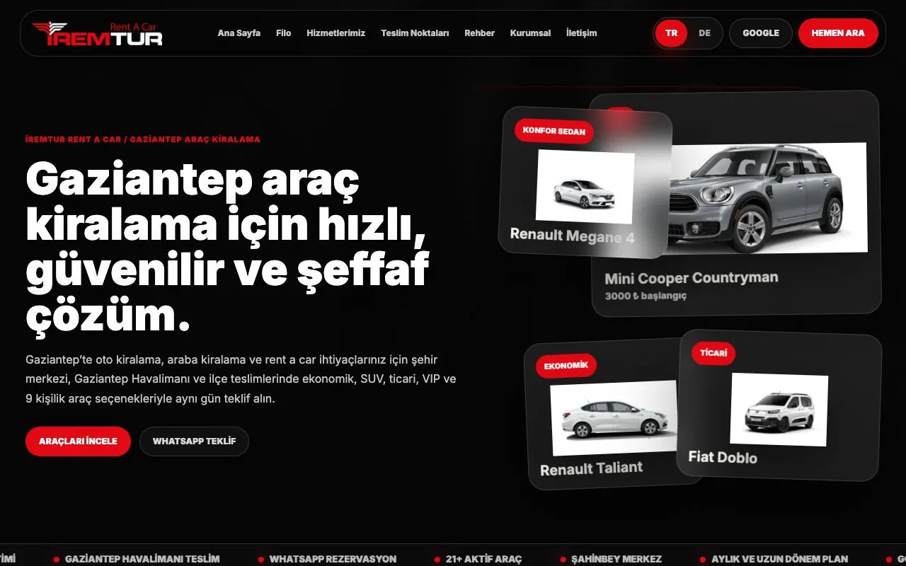 İremtur Rent A Car