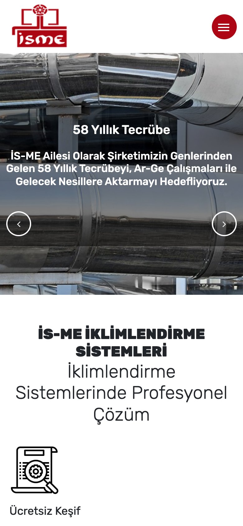 IS-ME — mobil görünüm
