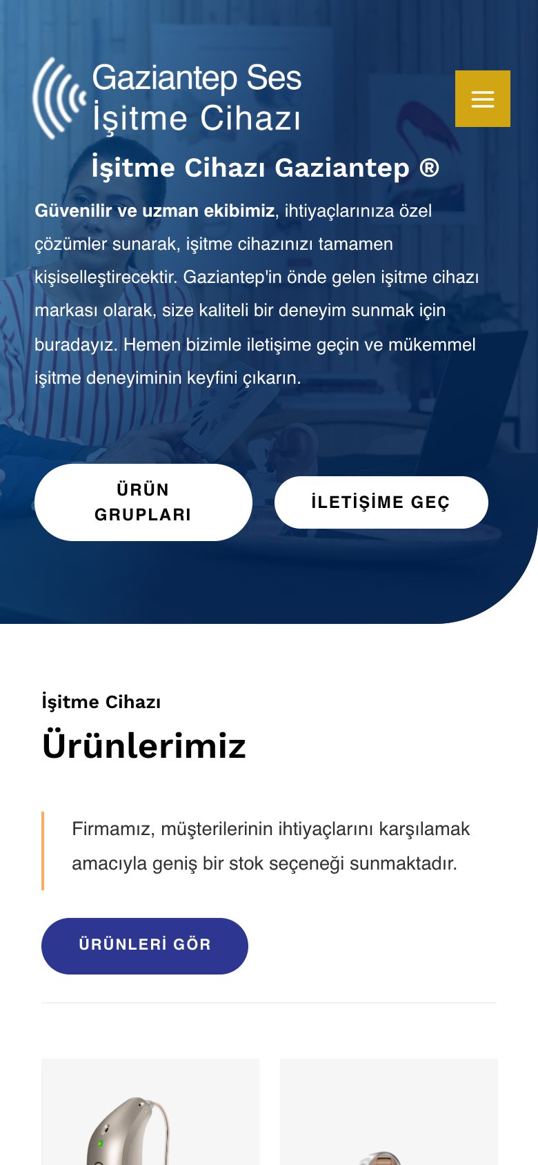 İşitme Cihazı Gaziantep — mobil görünüm