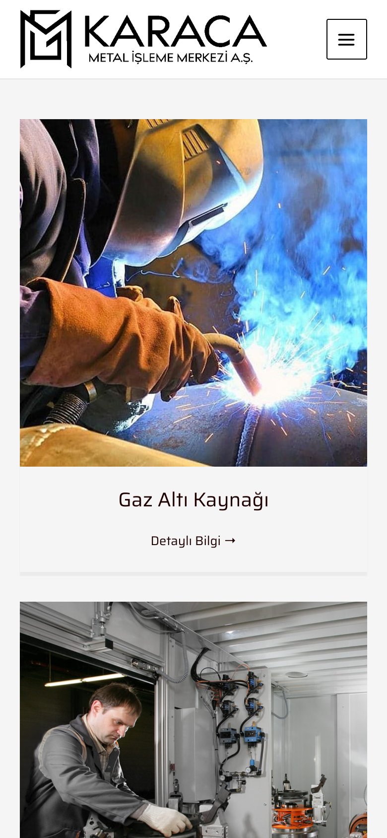 MG Karaca — mobil görünüm