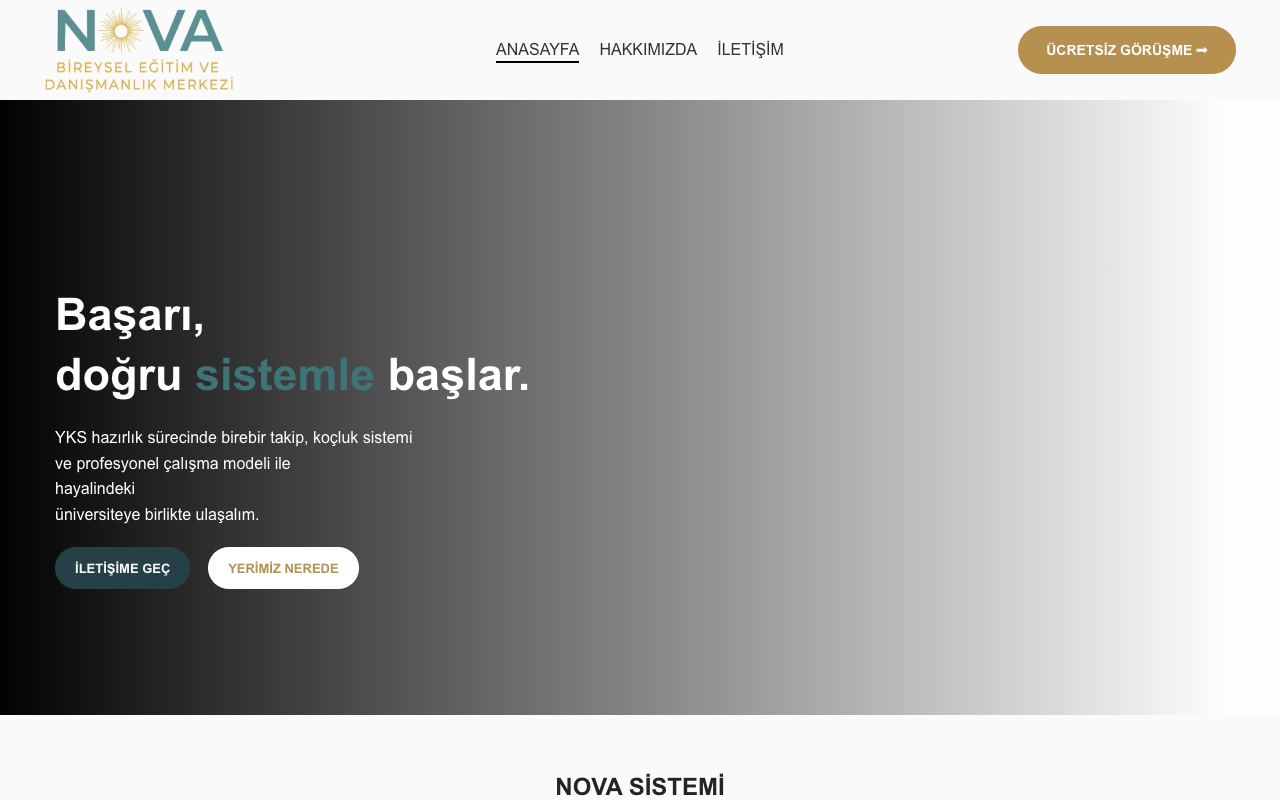 Nova Bireysel Eğitim