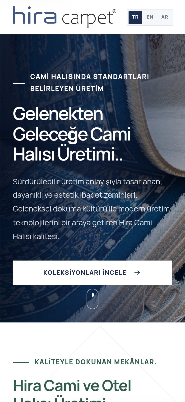 hiracamihalisi.com — mobil görünüm