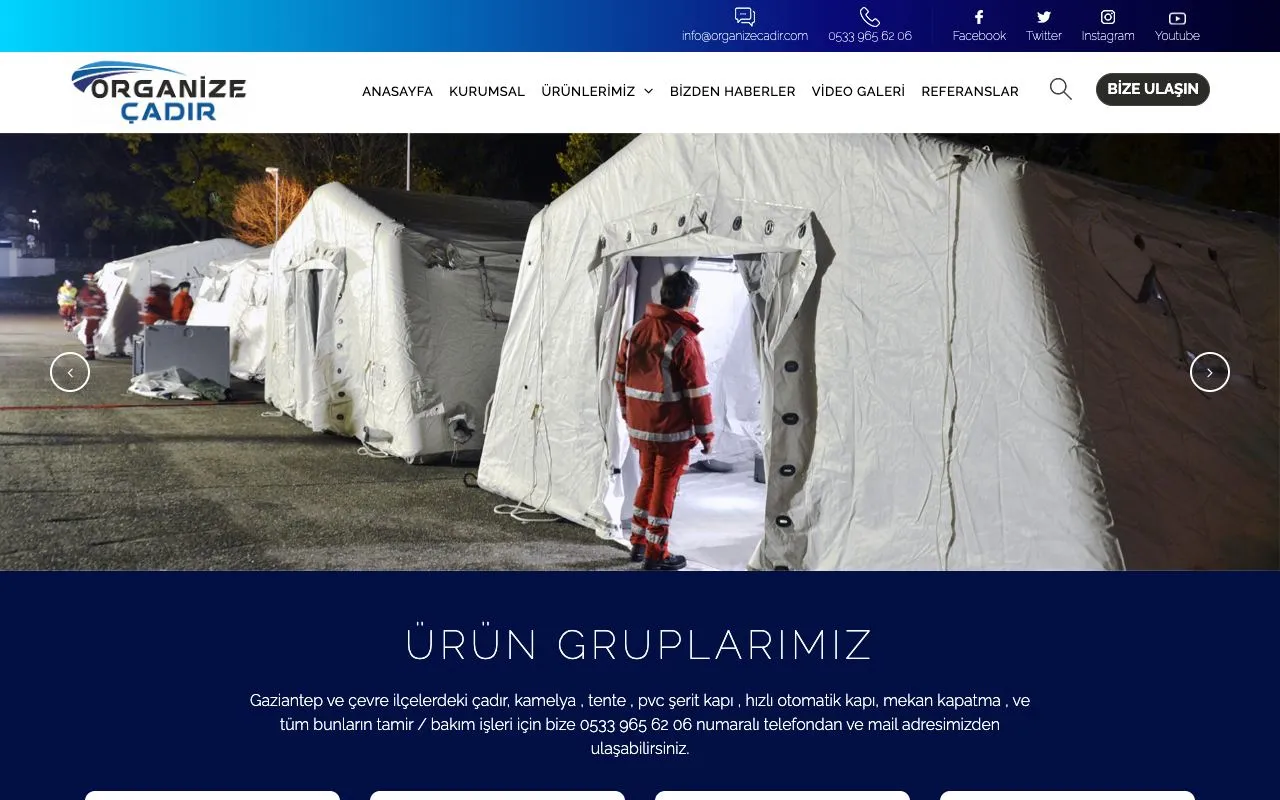 Organize Çadır