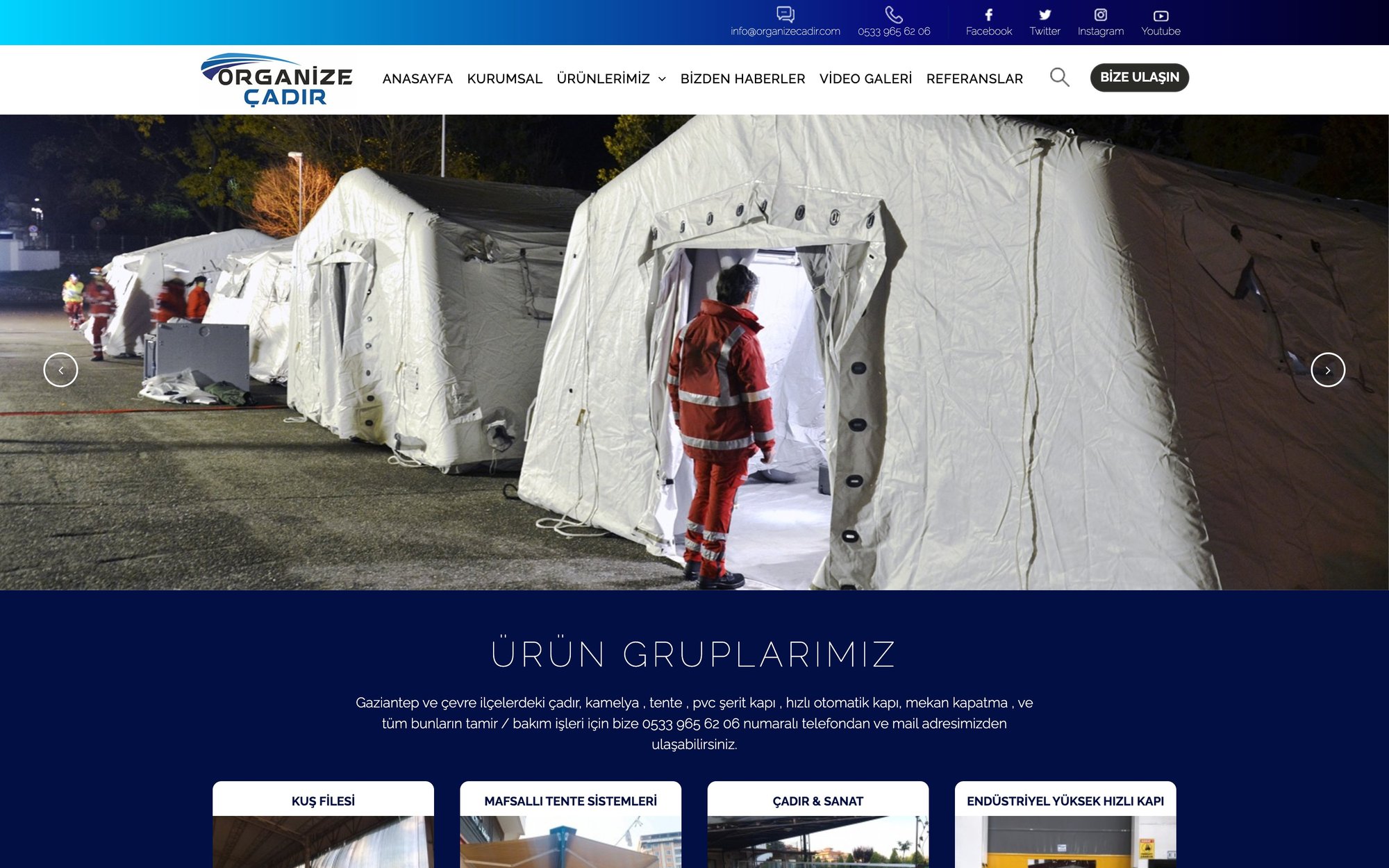 Organize Çadır