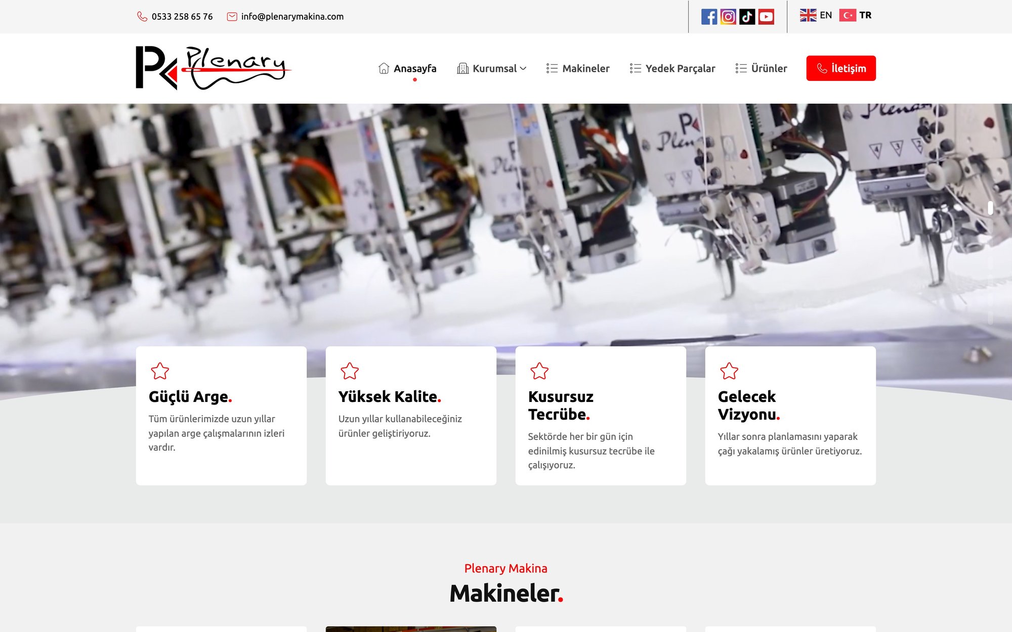 Plenary Makina