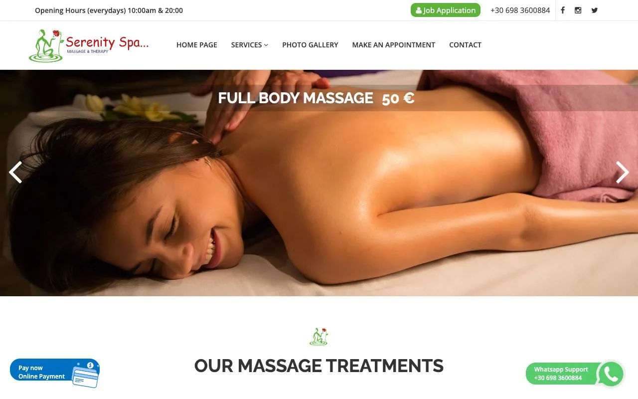 Serenity Spa Zante