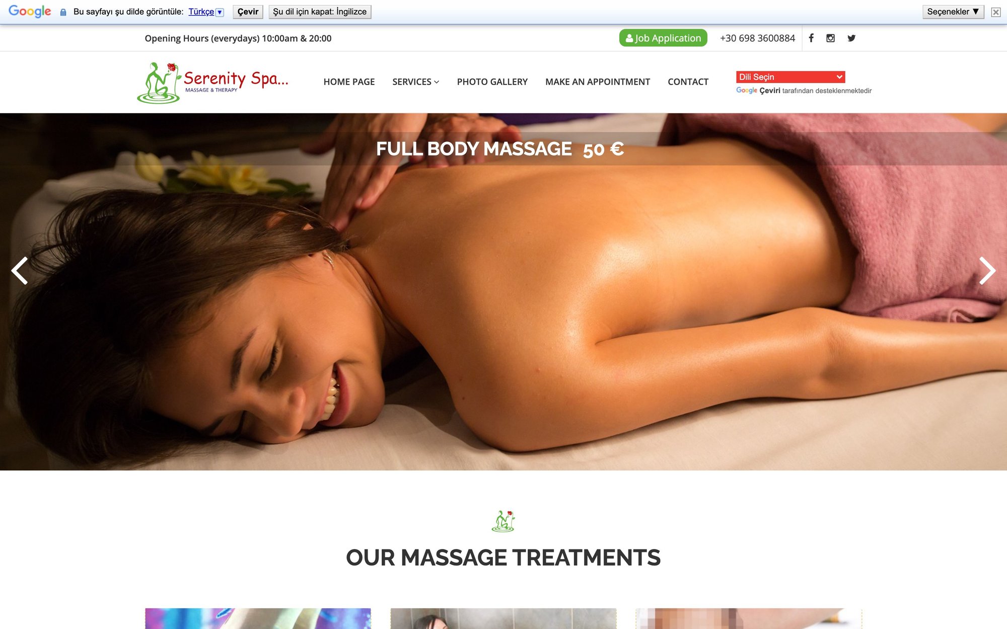 Serenity Spa Zante