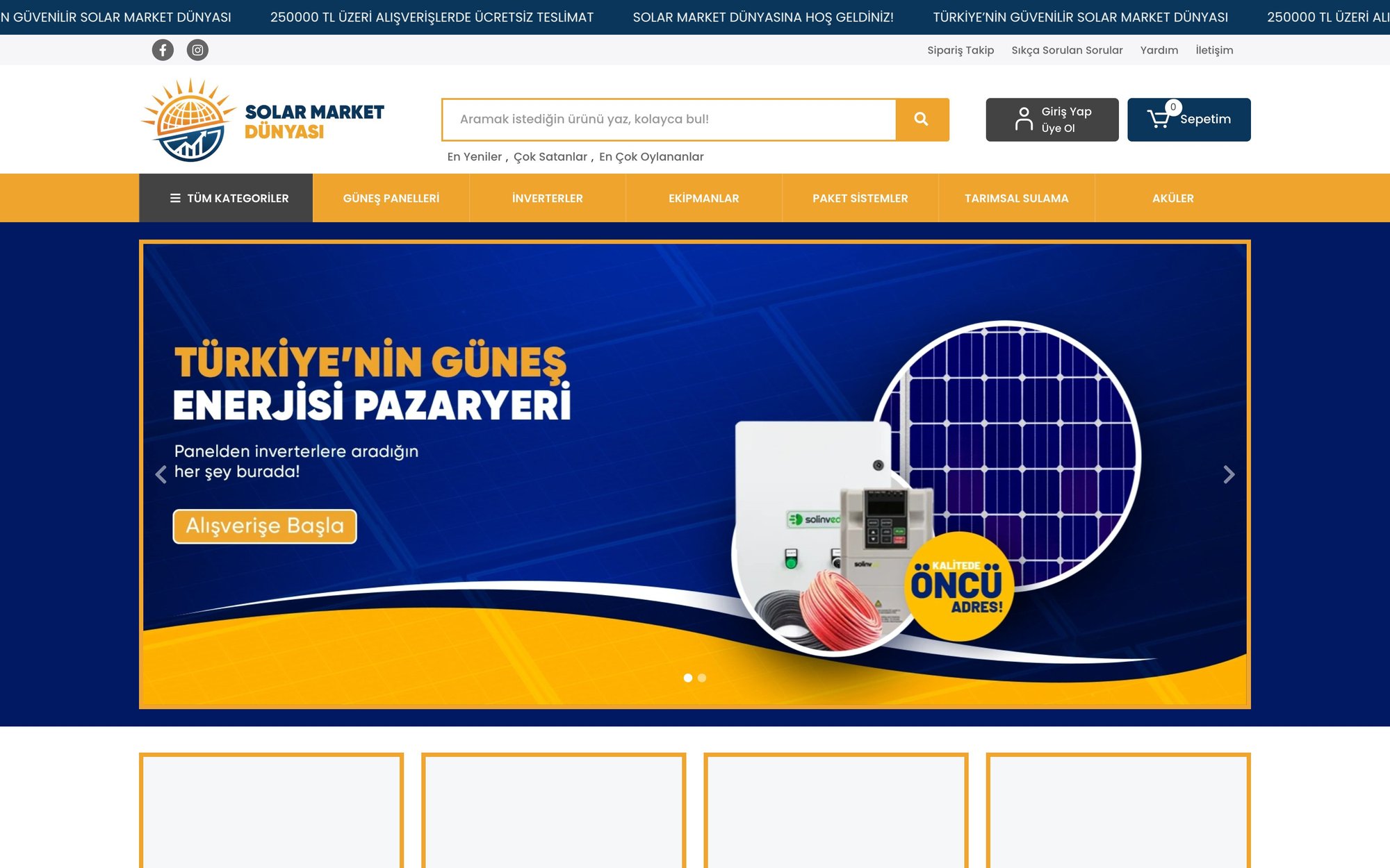 Solar Market Dünyası