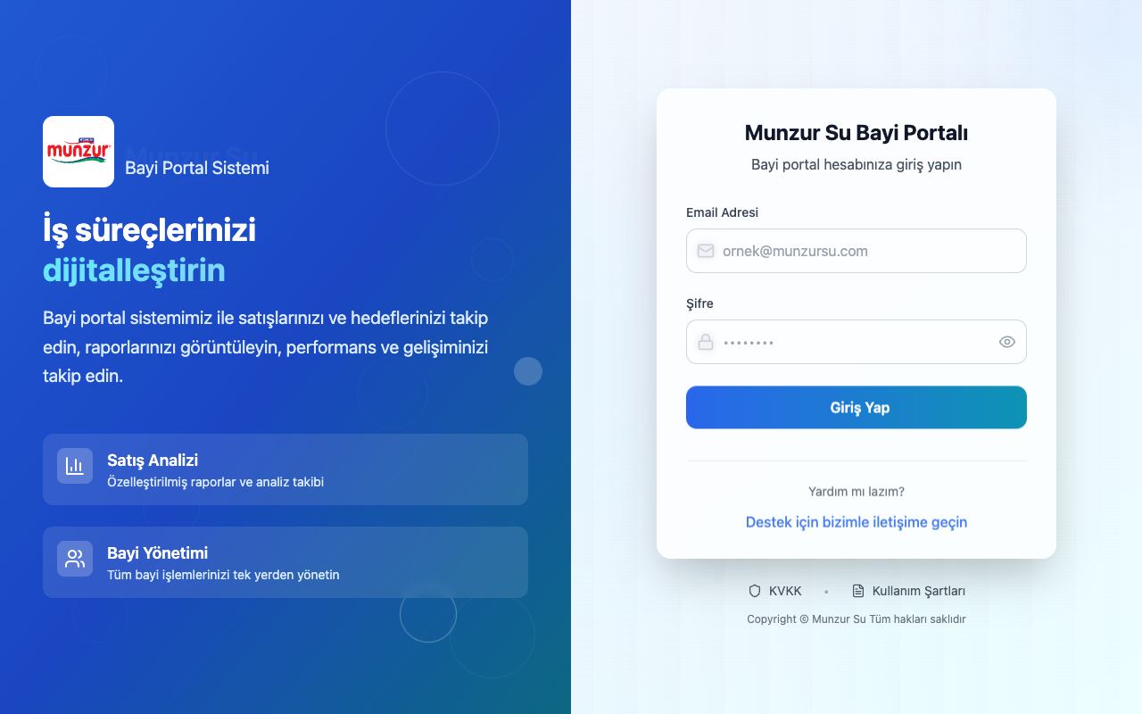 Munzur Su Portal