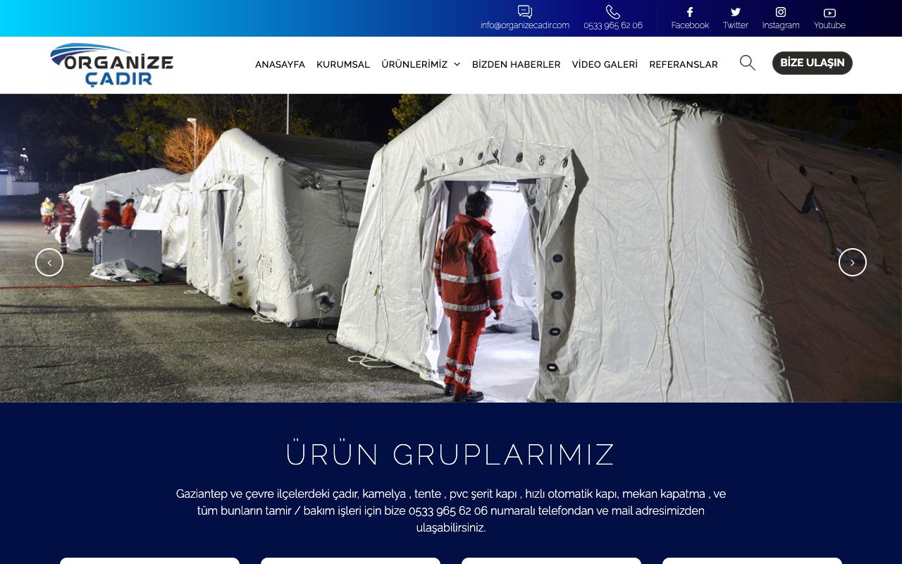 Organize Çadır