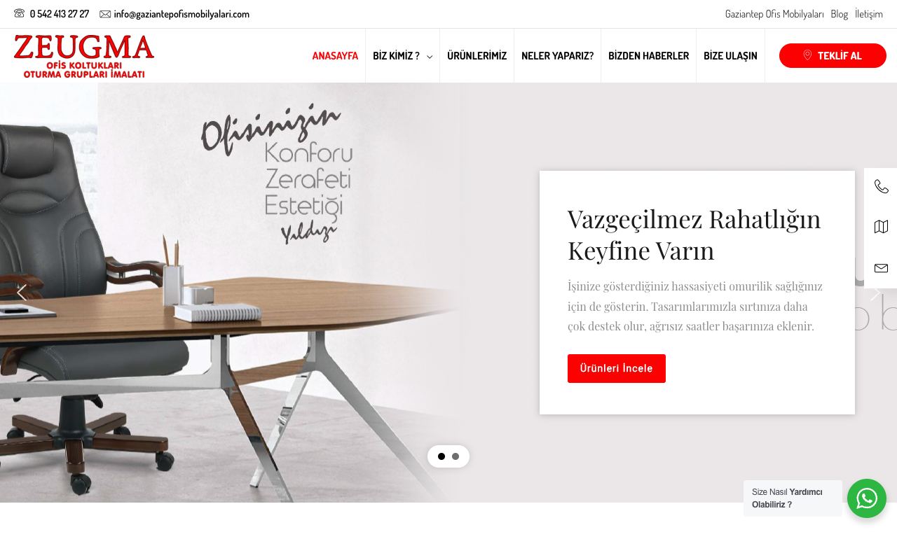 Zeugma Ofis Koltukları