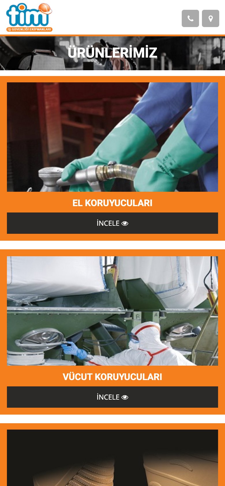 Timiş İş Güvenliği — mobil görünüm