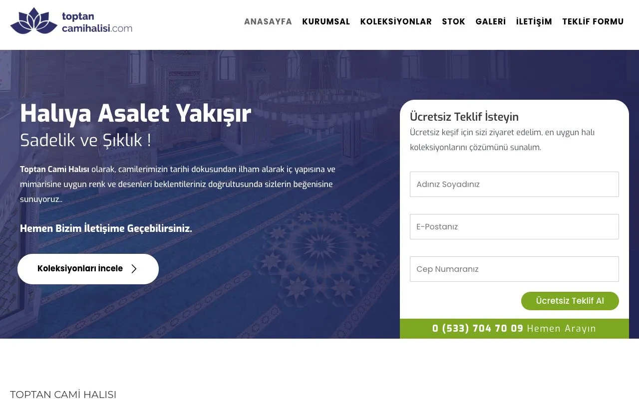 Toptan Cami Halısı