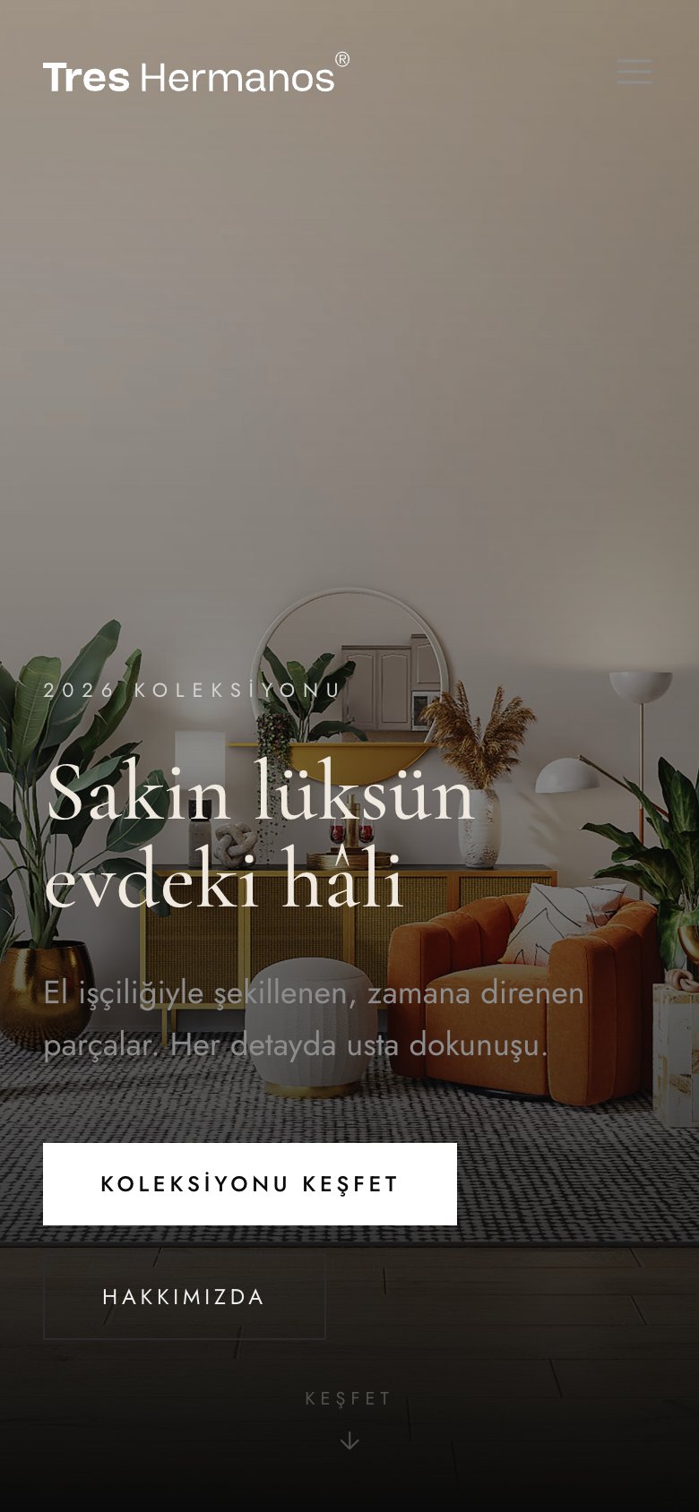 Tres Mobilya — mobil görünüm