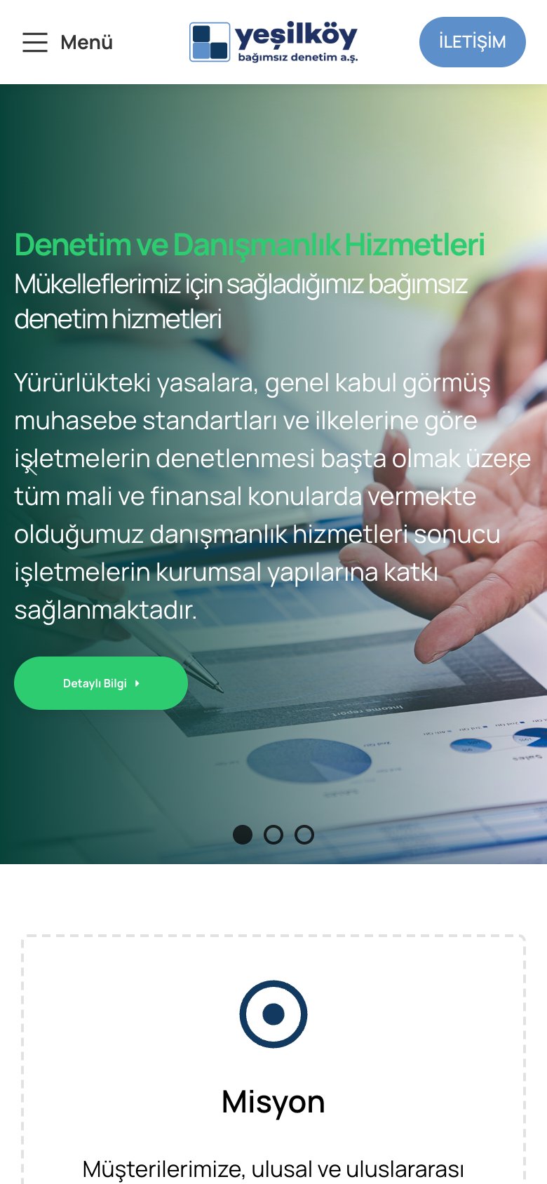 Yeşilköy Denetim — mobil görünüm