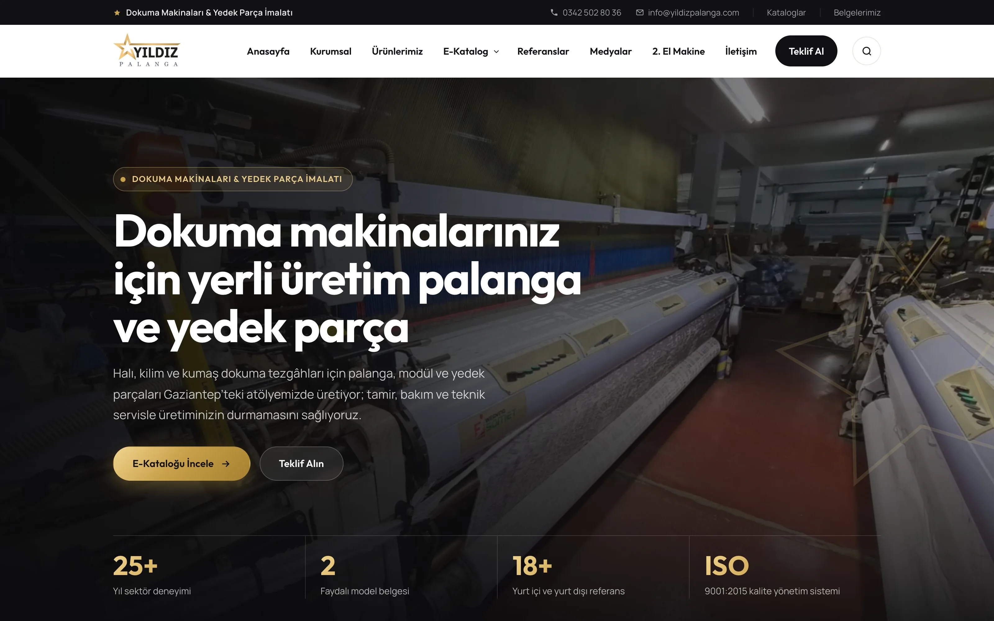 Yıldız Palanga web sitesi ekran görüntüsü