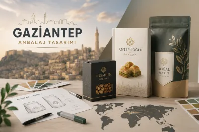 Gaziantep Ambalaj Tasarımı: Ürününüzü Rafta ve İhracatta Öne Çıkarın
