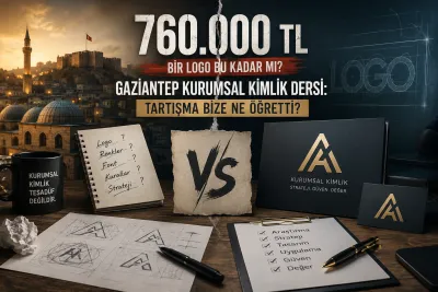 Gaziantep Kurumsal Kimlik Dersi: 760 Bin TL'lik Logo Tartışması Bize Ne Öğretti?